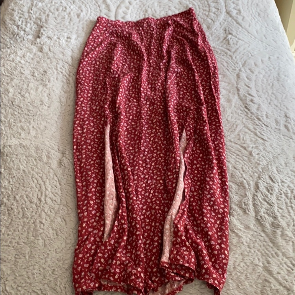 American Eagle Floral Skirt